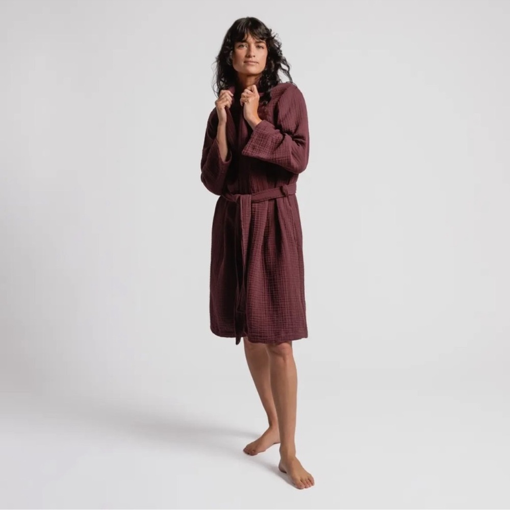 Parachute Burgundy Robe - Picture 2 of 10